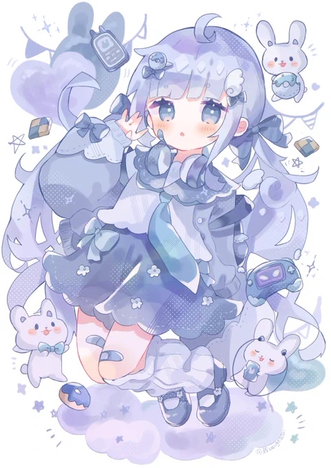 #これから絶対伸びるので今のうちにフォローしておいた方がいいですよ ふわふわした絵を描くのがすきです!∗*゜ 