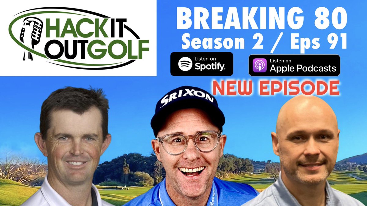 4golfonline's tweet photo. Breaking 80 ideas with team #HACKITOUTGOLF 

Simple, easy to apply ideas to help golfers shoot lower scores. 

Apple pods: https://t.co/OPldzMMJGf

Spotify pods: https://t.co/45ukxkl2N6 https://t.co/fTWjcq8Hsc