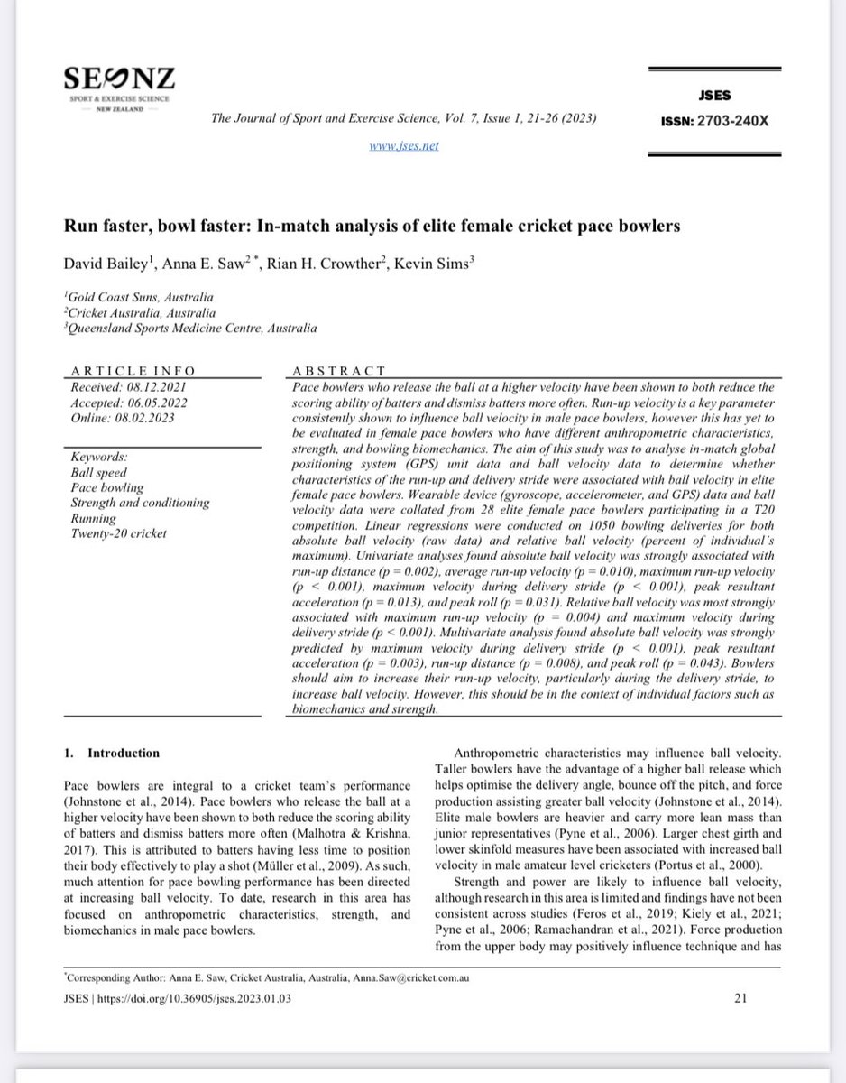 SteffanJones105's tweet photo. Said it for the last 10 years. PaceLab Ltd highlighted this using @1080motion . Just because PaceLab research is not peer reviewed etc, it doesnβt make it less relevant. Good work to those on this study π Nice paper
#pacelab https://t.co/UXWYIo2lnn