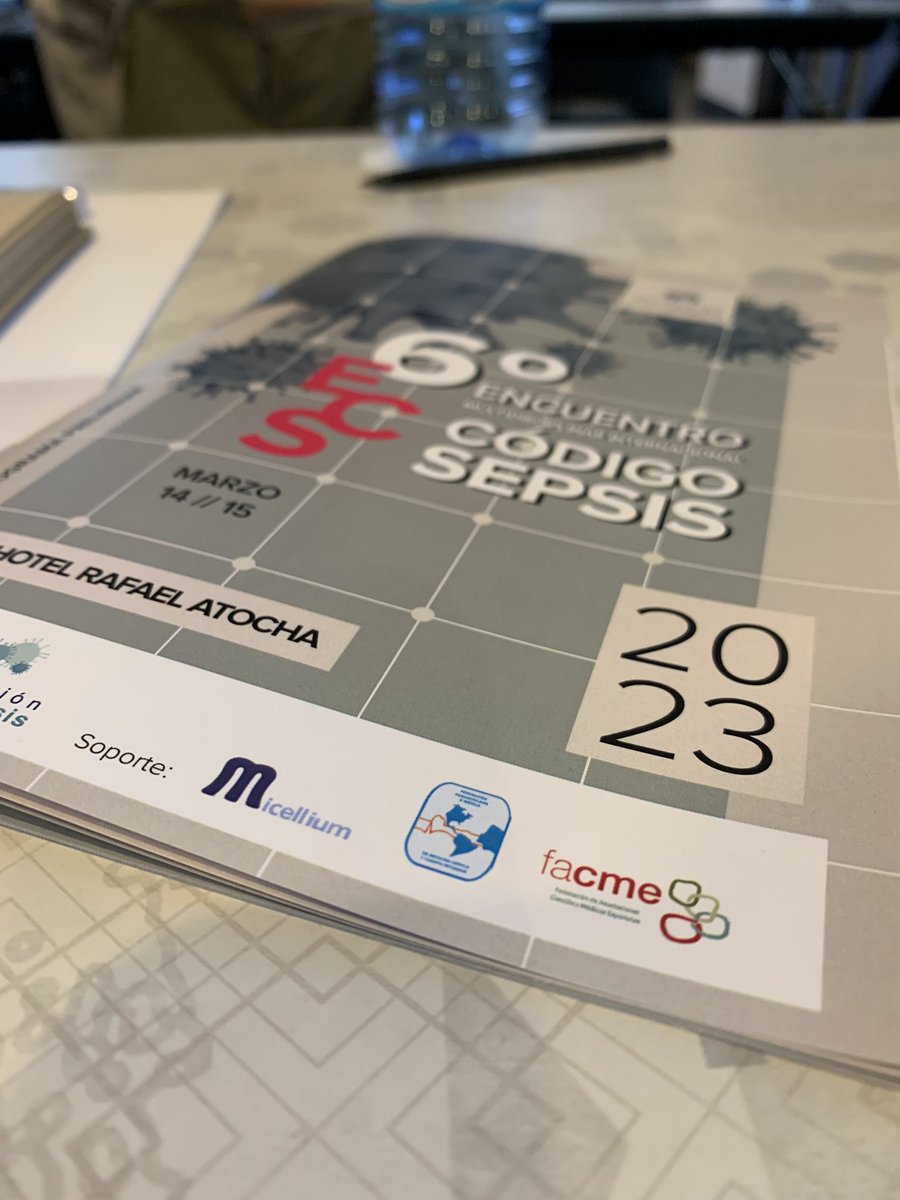 CodigoSepsis's tweet photo. Un año más, celebramos el Encuentro Multidisciplinar Internacional Código Sepsis, en Madrid https://t.co/qDTH9C9zWs