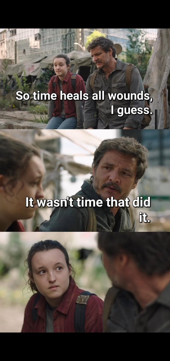 NaughtyNDC's tweet photo. "It wasn't time that did it."

#TheLastOfUs https://t.co/tUKHxyEkyr