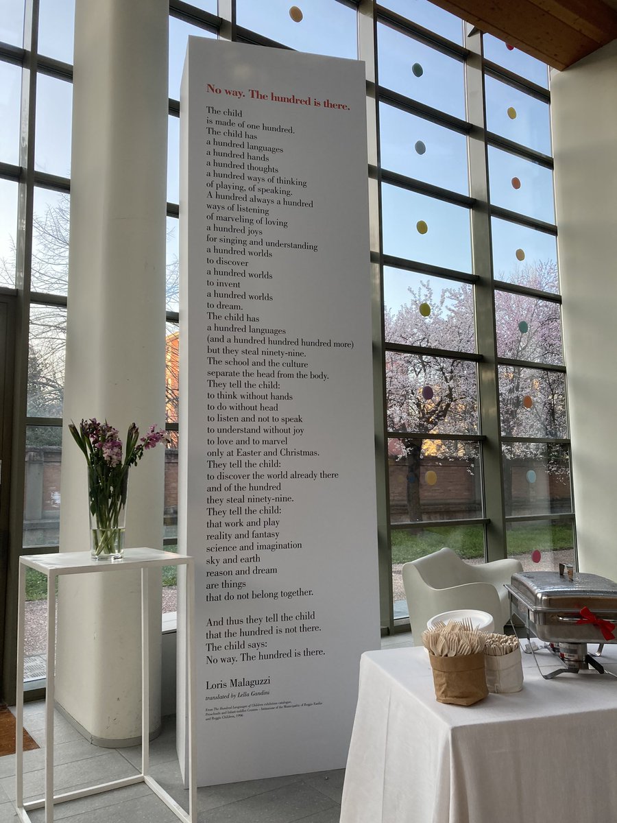 <a href="/VSB39/">Vancouver School Board</a> @vancouverreggio #VRAstudygroup2023 day 1 - opened with quote by Heinz von Foerster “We shouldn’t talk about human being. Rather of becoming human.” - ecosystems of relationships, participation in school is a responsibility for everyone, child is competent… much more!