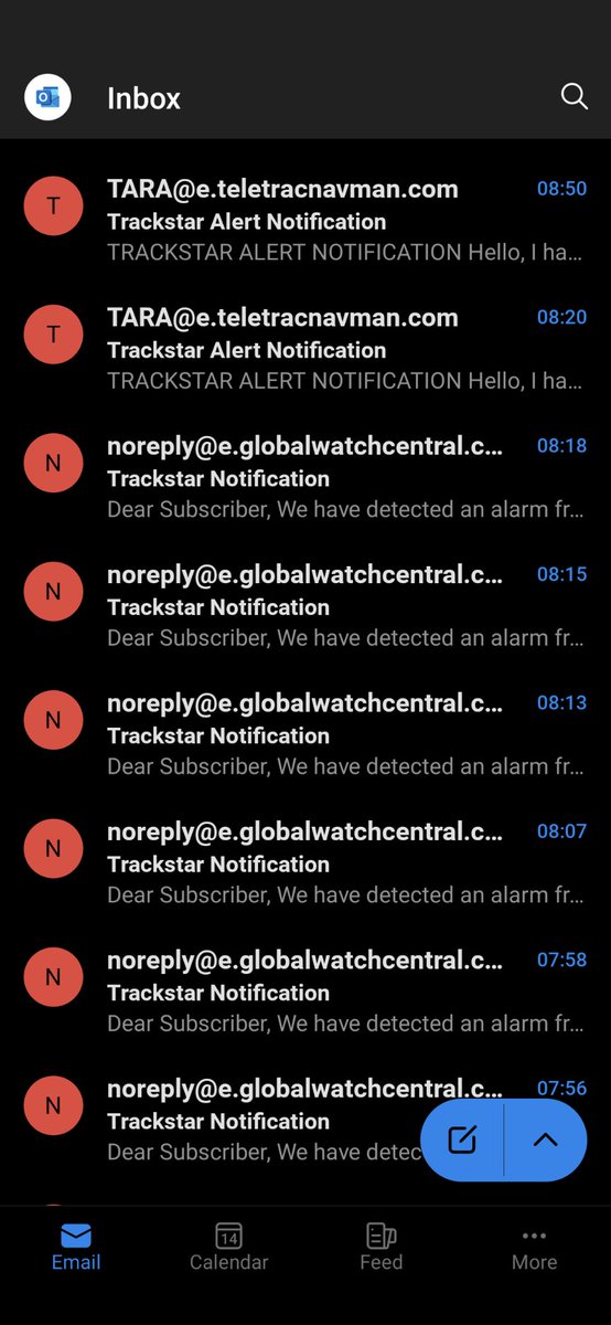 The <a href="/TrackstarSVT/">Trackstar™</a> approach to security. Alert you every 3 minutes that your car is stolen so that if it eventually is they can go "told you so". They also call and text. It's nice. When you drive you get a little notification sound shower. Ping ping ping ping ping ping ping ping