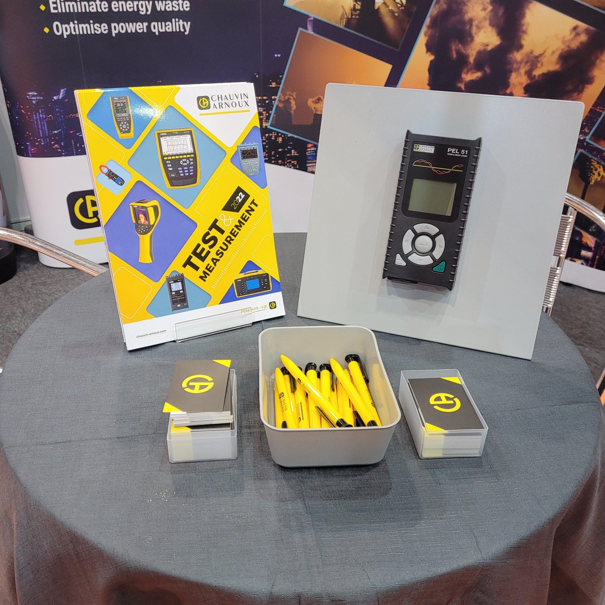 ChauvinUK's tweet image. We&apos;re good and ready to meet you at 
#TheDistributedEnergyShow - @DistribEnergy. And so excited to present our latest #PEL51 series as part of our product mix! Come see us at Stand: 6038 to learn more about our product range.😁
#ChauvinArnouxUK #CAUKforDES23 
#CAUKEnergy  #DES23