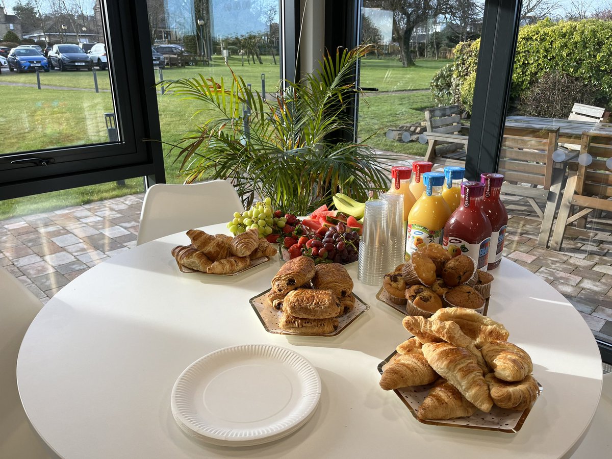RebeccaOvergate's tweet photo. A breakfast with a view to kick off #HIGNConf23 - really excited for three days of incredible learning for the whole Income Gen team at @OvergateHospice https://t.co/r6G3eqUygi