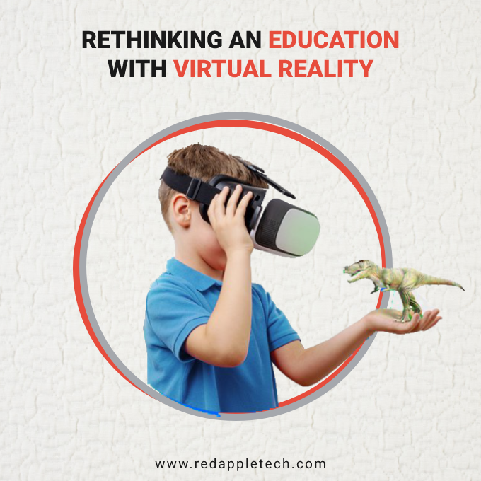 RedAppleTech's tweet photo. The global market size of #VR in the education segment will reach the mark of $46.14 billion in 2027 (Source: The Business Research).

Want to know the role of VR in education?

Click: https://t.co/174oFVyGsa

#VRinEducation #Edtech #VRAppDevelopment #RedAppleTech https://t.co/DlK9LaBEp4