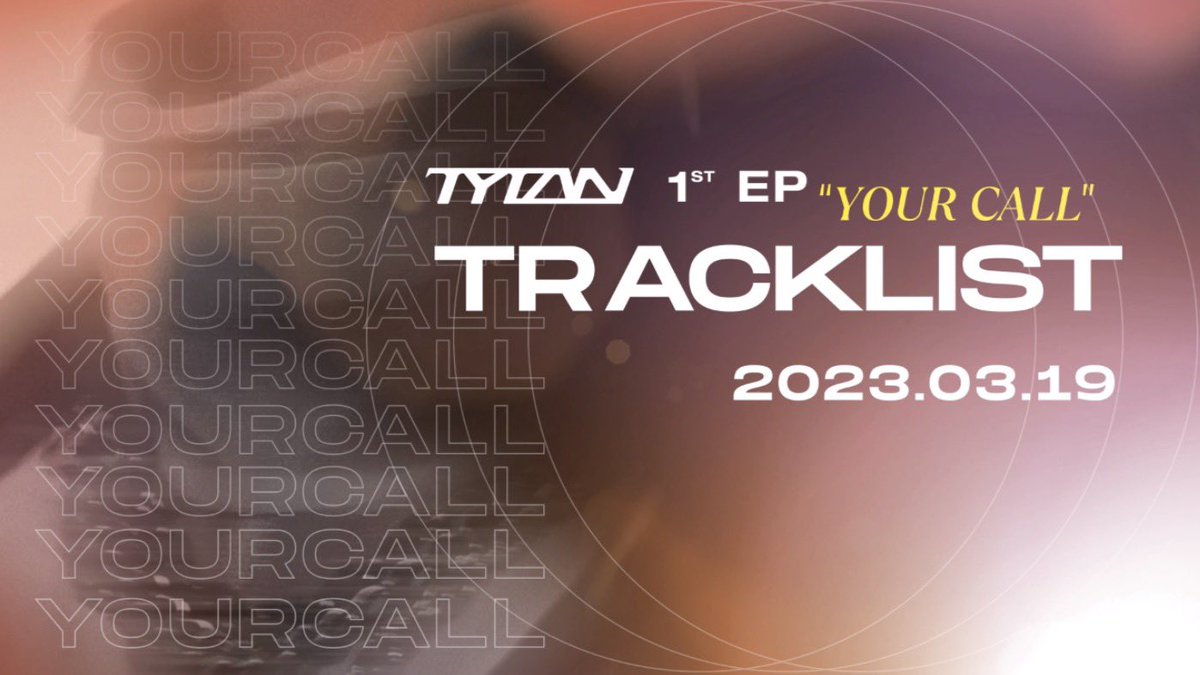 ttmaboy's tweet photo. 19 มีนาร���ดู tracklist 
24 มีนา MV&amp;เพลงเต็ม!! 

ตื่นเต้นไม่ไหวแล้วคับบบ
#YourCallTYTAN https://t.co/NT82I8L1Fl