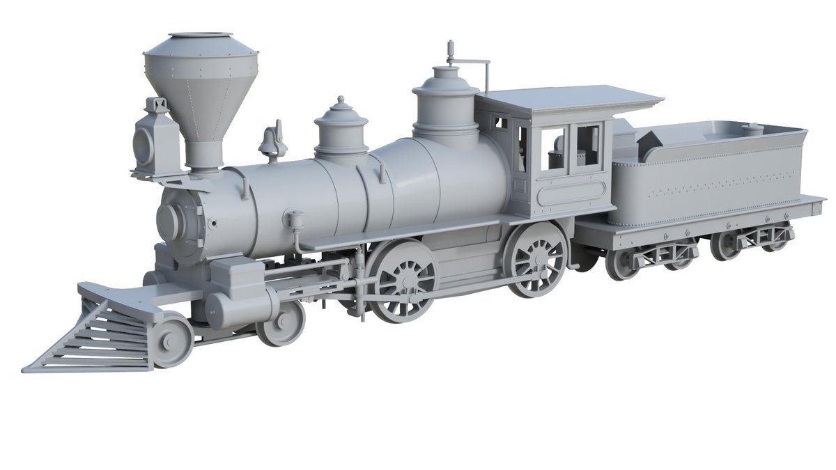 LinnysTrains's tweet photo. More work on the (now shrunk to HOn30!) 4-4-0 "Eureka" - a redrawn pilot, and the start of a motorisation mechanism... Definitely getting there! https://t.co/UKUIrwNb3s