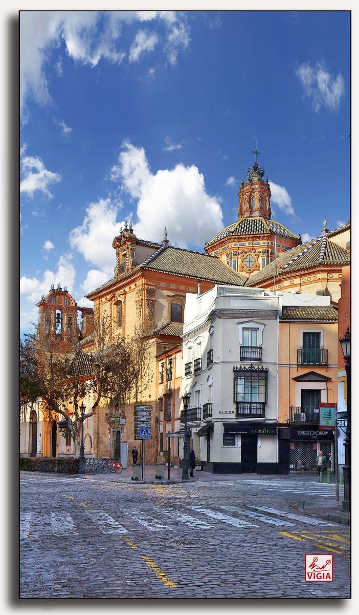 vigiadeisbilya's tweet photo. Iglesia Santa María Magdalena. Declarada Bien de Interés Cultural en 1970. #FelizMartes #Sevilla #Triana #Macarena #Andalucíahoy #Andalucía https://t.co/q0Hmzzx2Y9