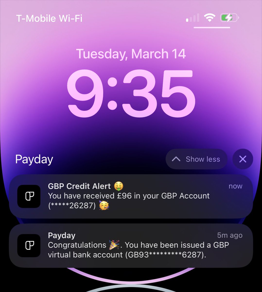 Payday tweet media