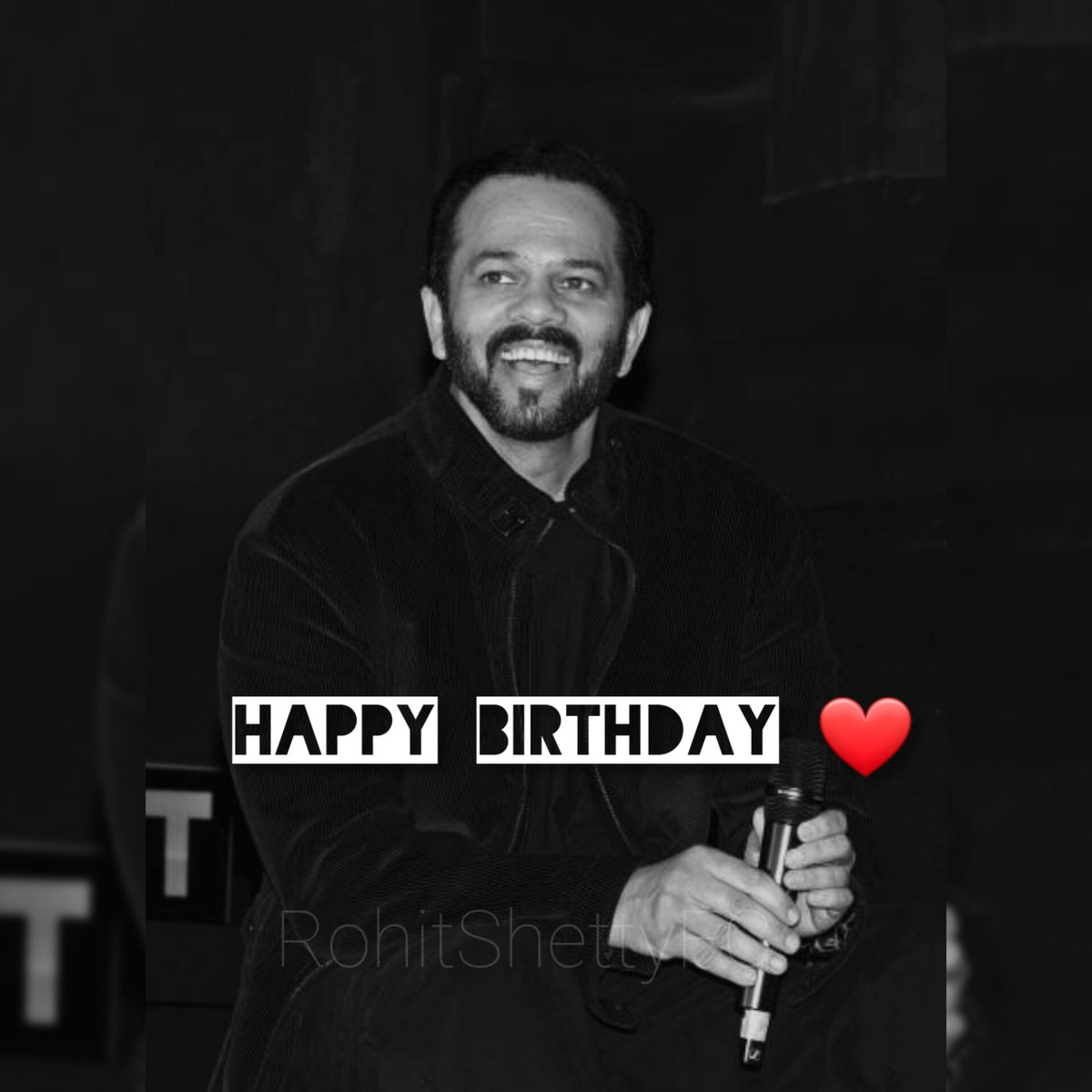 TeamShetty's tweet photo. Happy Birthday My Favourite Person 🥰❤️

#RohitShetty #itsrohitshetty #RohitShettyFans #RohitShettyFC #TeamShetty https://t.co/of7KRmkIuv