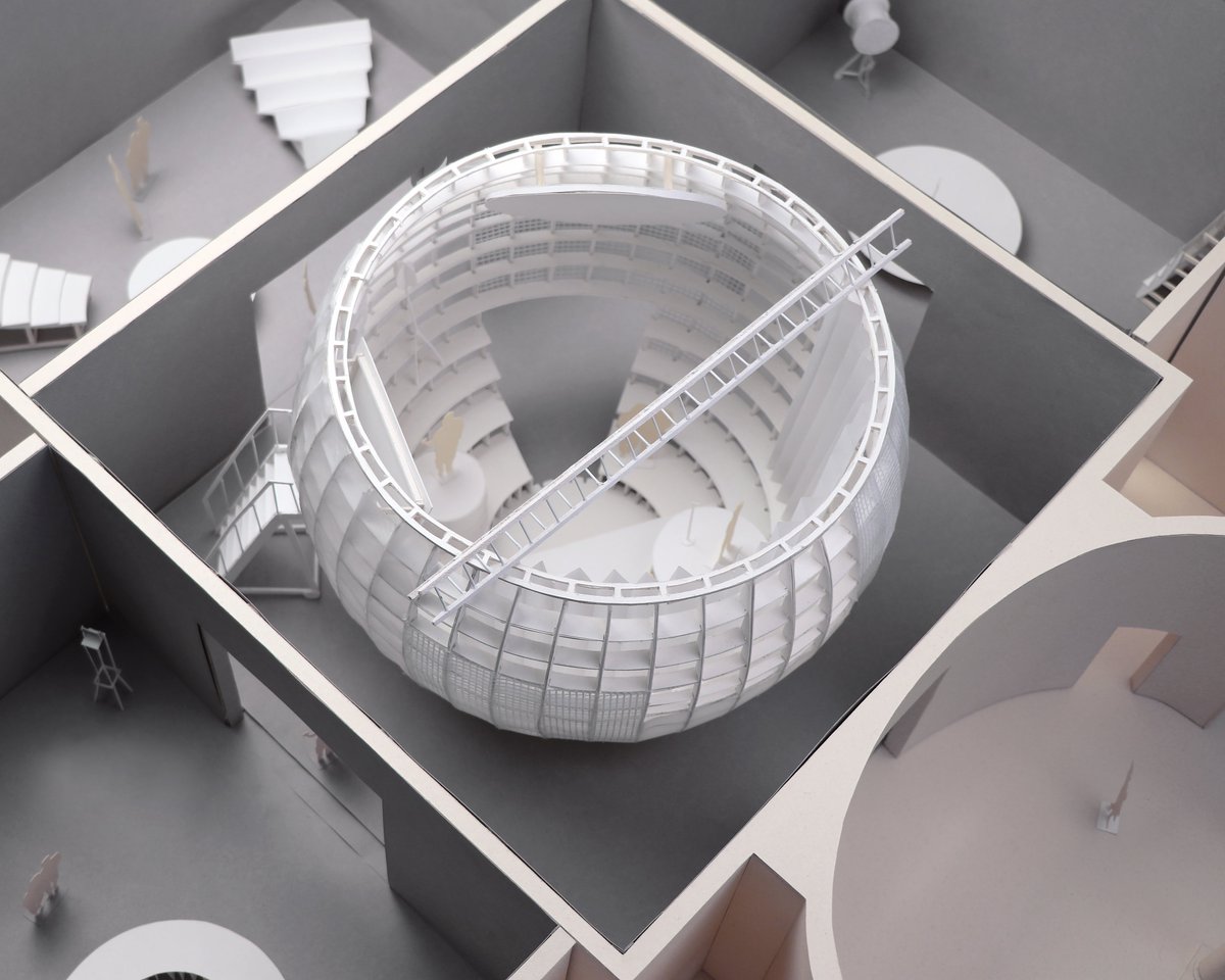 IFParis's tweet photo. [7/8] Consultez le dossier de presse du projet "Ball Theater - la fête n'est pas finie" :

➡️ https://t.co/9l2hT1arA8

🪩 Découvrez ce théâtre imaginé par le @studiomuoto et son équipe artistique pour investir le Pavillon français à la @la_Biennale di Venezia. https://t.co/l41VMudQnt