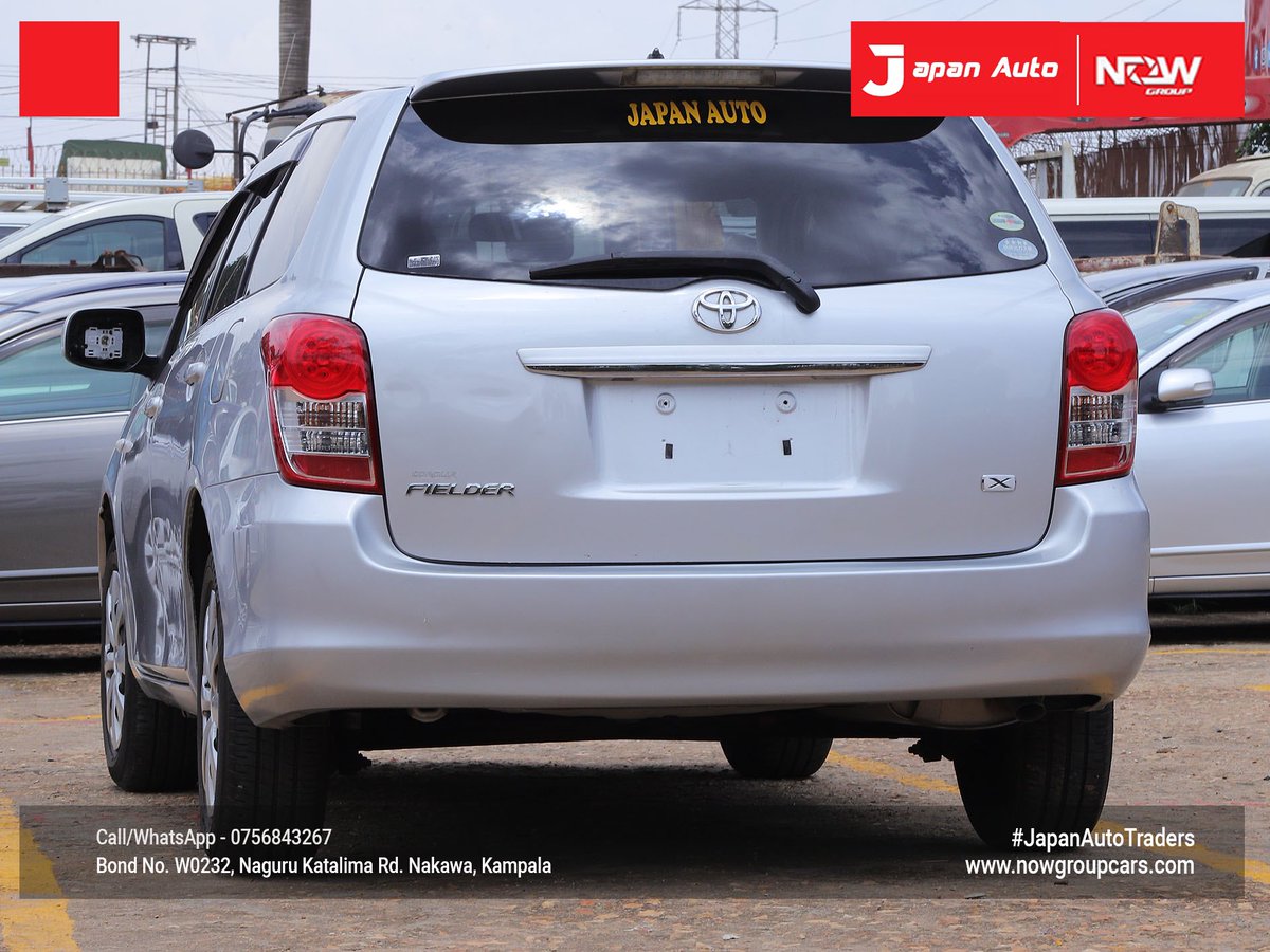 Japanautotrader's tweet image. In Stock, Toyota Fielder 2008 (Manual)
Call or WhatsApp us on 0756843267 or visit nowgroupcars.com #nowgroupcars #japanautotraders #kampalarides #safecars #Uganda #luxurycarsforsale #instagramcars #tiktokcars #snapchatcars #kampaladealership #toyotafielder
