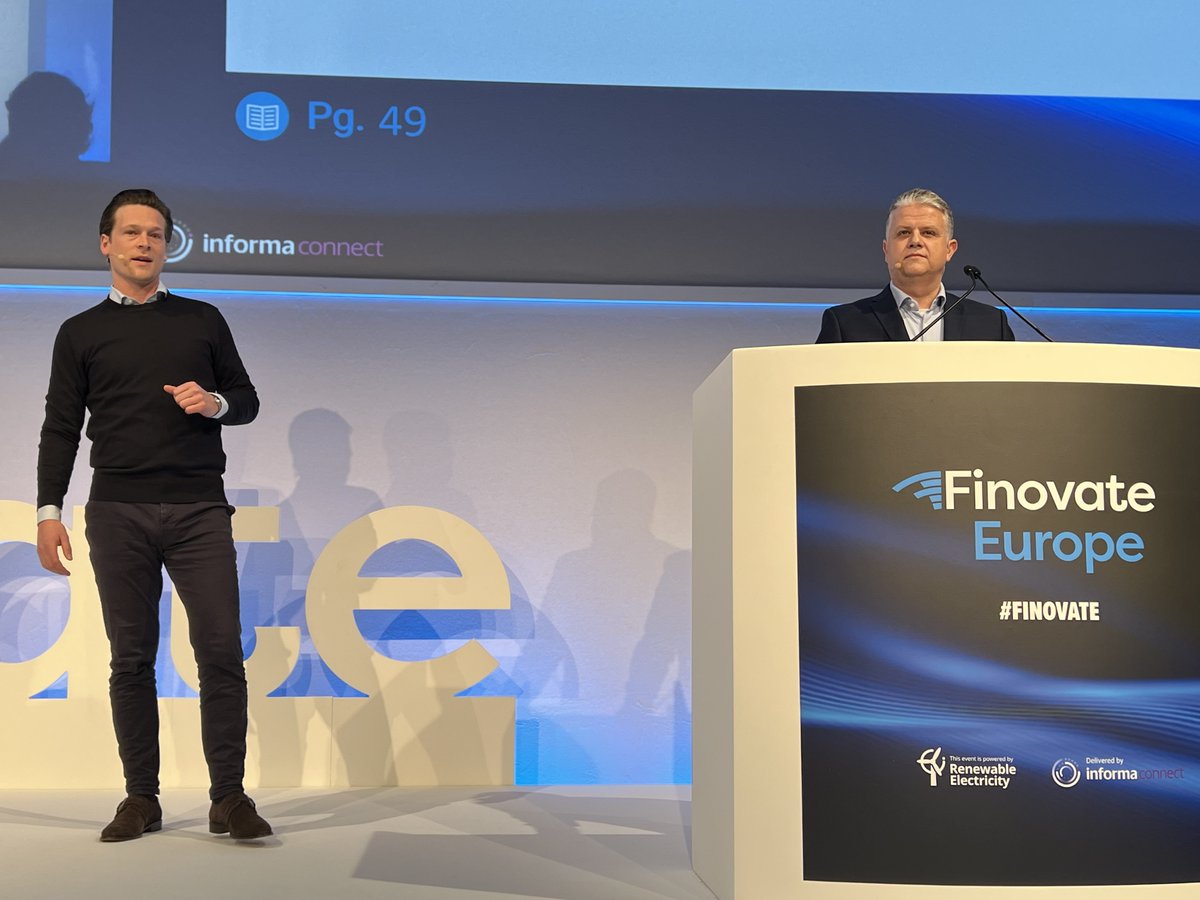 Finovate tweet media