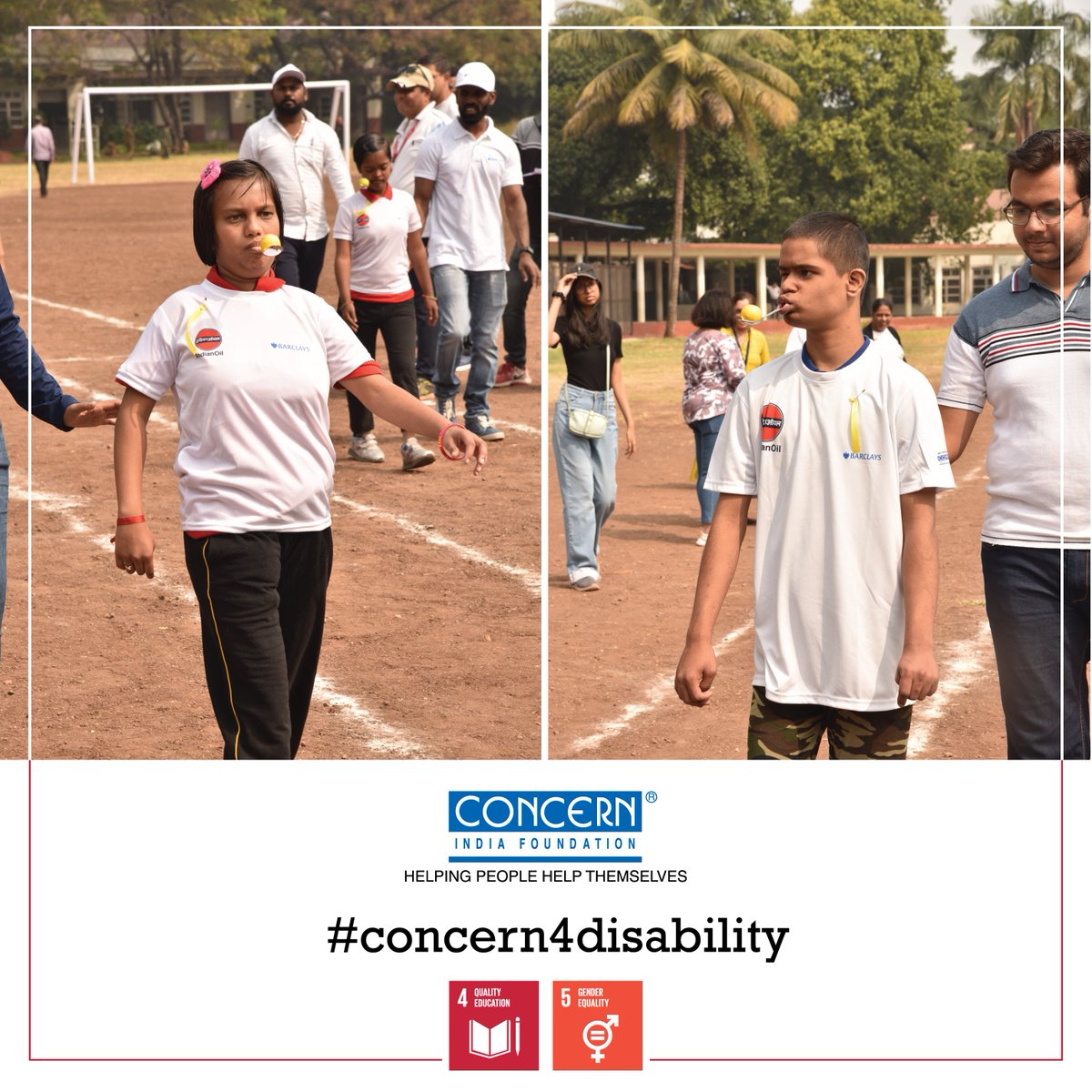 ConcernIndia_'s tweet image. This initiative opens up different avenues for children with disabilities and fosters a spirit of sportsmanship under supervision, in a healthy and competitive atmosphere. #concernindiafoundation #kavitagugnanishah #concern4disabilities #sdgs #genderequality #opportunityforall