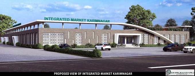Ram_Machaa's tweet photo. కరీంనగర్ ఇంటిగ్రేటెడ్ మార్కెట్ 👌
#IntegratedMarket #Telangana https://t.co/cXW6kcWHhl