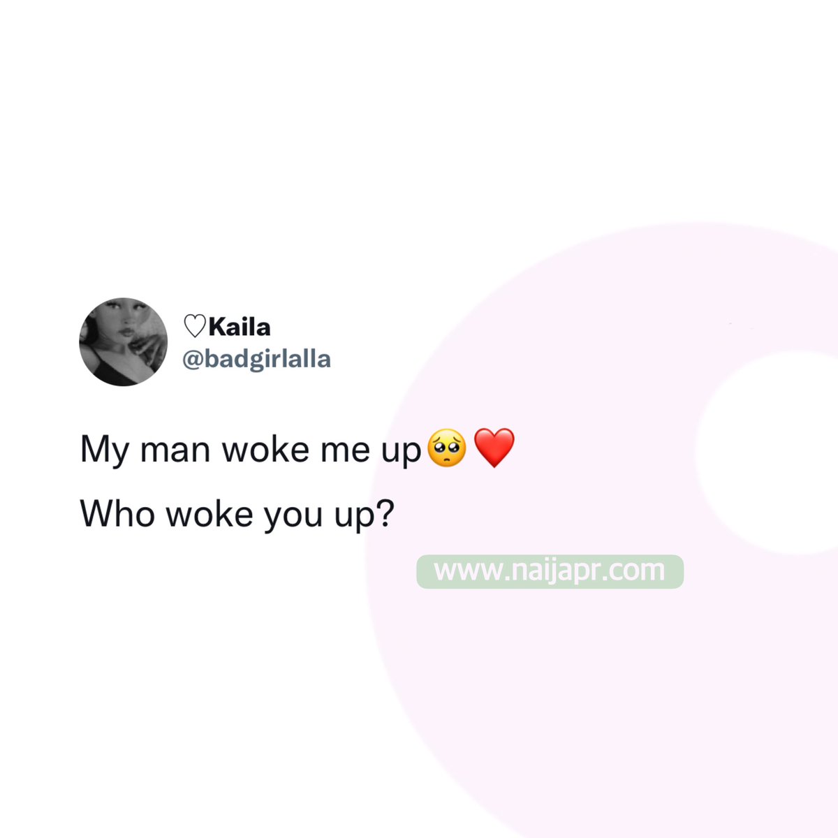 paulesjamike's tweet photo. She said.... https://t.co/MSTy1yw0ln