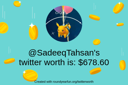 My Twitter worth is: $678.60

Find yours with funroundy.click/twitterworth?g…

⠀