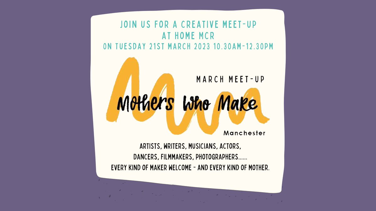 Mothers Who Make Manchester tweet media