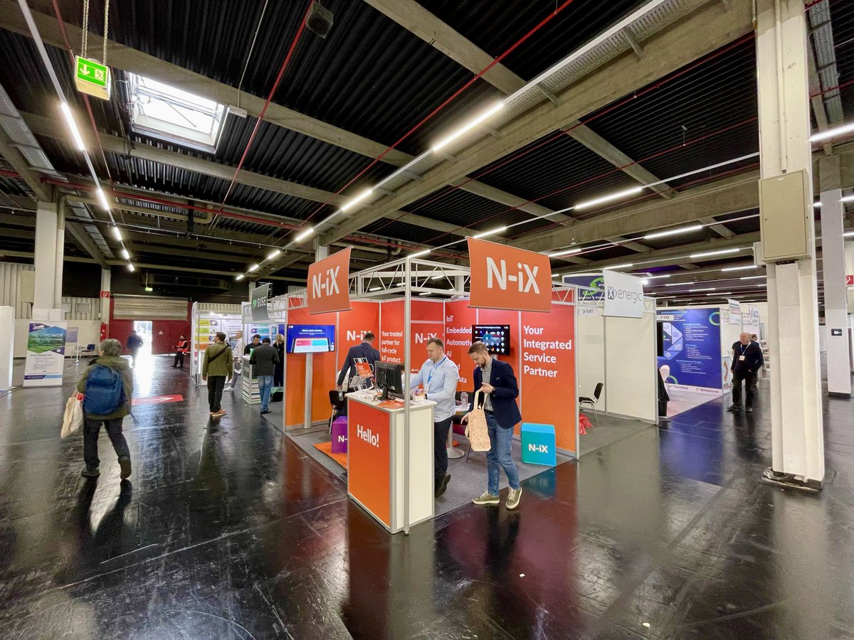 N_iX_Ukraine's tweet image. Day 1 of the Embedded World conference is starting right now! Come and join N-iX at the Booth 3-541 to try out our prototypes, talk to our experts and discuss the latest advances in the embedded systems industry.
#embeddedworld2023 #ew2023 #embeddedworld