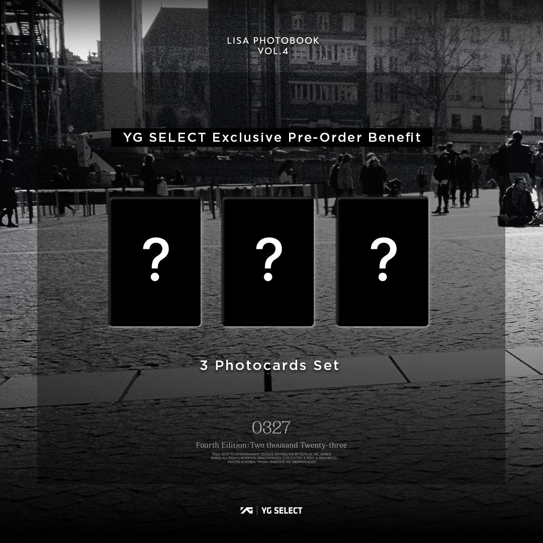 seoulpopmerchph's tweet photo. 🇵🇭]PH GO (HELP RT)  

🖤🖤LISA PHOTOBOOK VOL.4

PRICES + LSF

KTOWN4U - 1,230
YG - 1,490

DOO: Until OOS 
DOP: 300 DP until March 23 to secure, Rembal (04/01)
NETA

✔️Freebies &amp; POB

ORDER HERE: https://t.co/u8w8ZyhMJZ

#SeoulPopMerchGO https://t.co/yE69YVWJ92