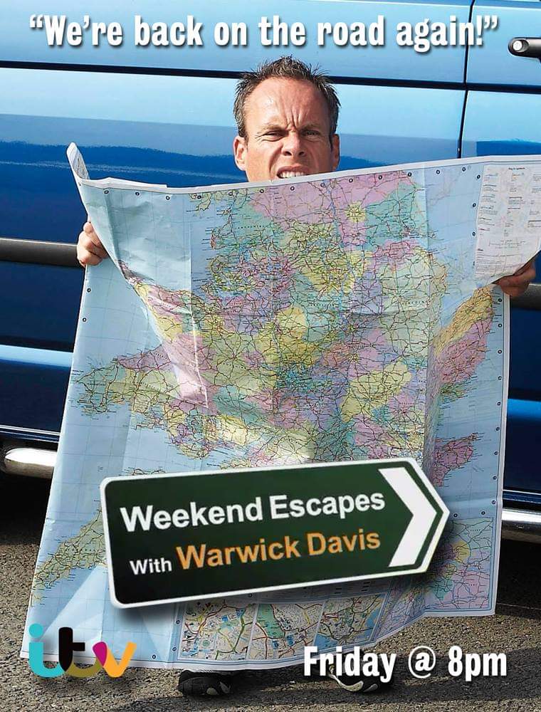 MattK13190018's tweet photo. @SammyDDavis @WarwickADavis Would love to see Weekend Escapes return.  That was a great series and enjoyed the different locations. Kind regards https://t.co/dKoA4CRfS8