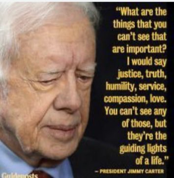 Thinking of President Carter and his family.

♥🕊