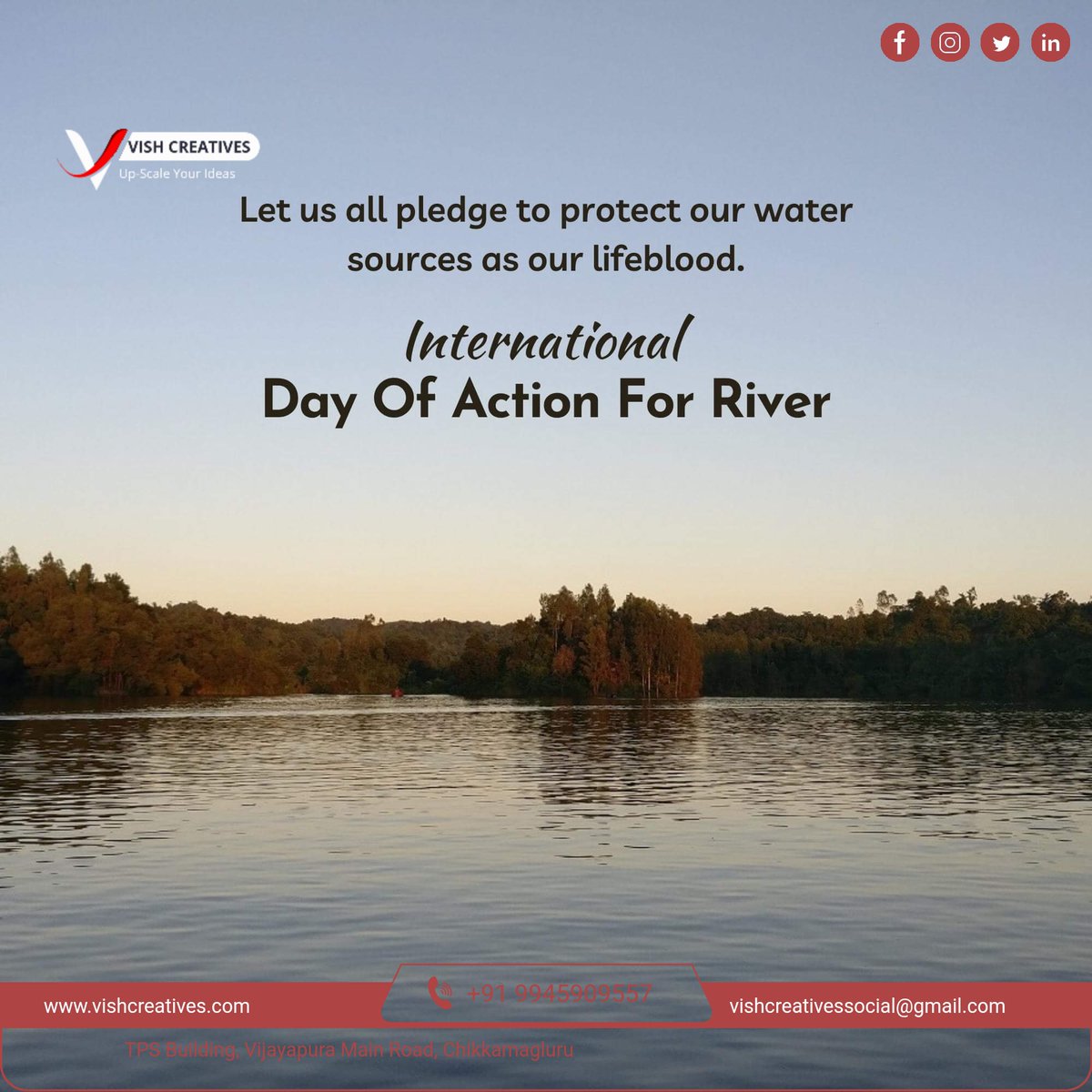 International Day Of Action For River

#internationaldayofactionforriver
#vishcreatives