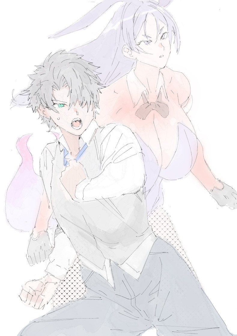 御依頼いただいたものをちょっと描き直したもの……すいませぬ… 