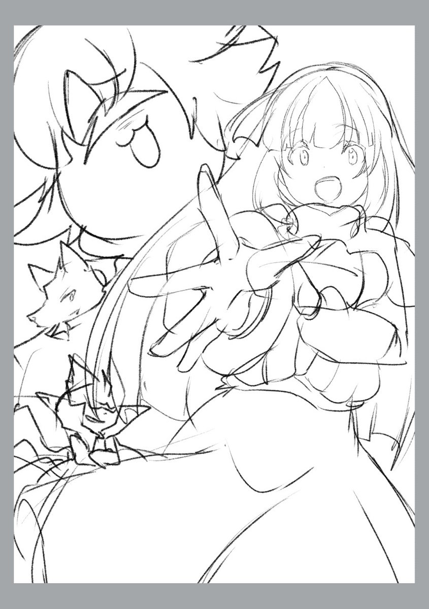 とりあえず、作業してる日はリアタイで情報垂れ流していくよ! 旧1話目タイトル画像をモチーフに 