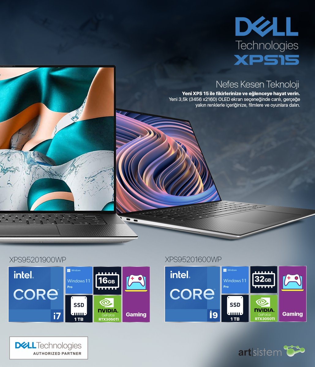 Dell XPS 15 Notebook | Nefes Kesen Teknoloji

#dell #xps #xps15 #inteli9 #inteli7 #windows11 #nvidia #geforce #xps95201900wp #xps95201600wp