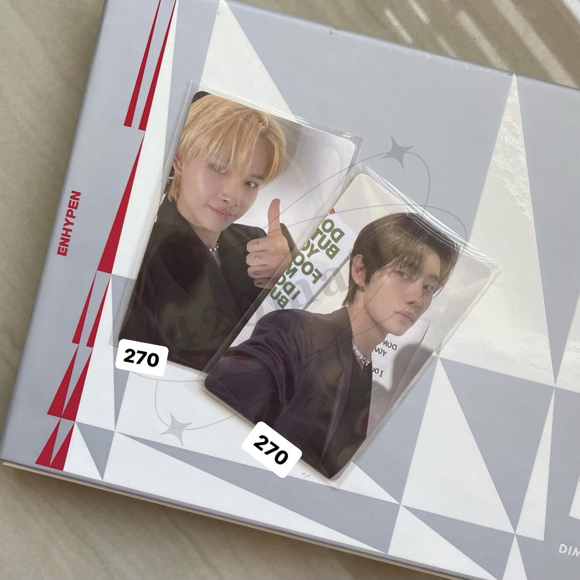 420mails's tweet photo. wts lfb ph #rin_onhands

☻  NO version set
  ⤷ 540 php

• only sold as set
• mint, onhand
• preferably payo / 2 days dop 

read pinned byt. 

t. enhypen ni-ki sunghoon dimension answer no version niki hoon photocard pc https://t.co/zfp3RRMA5p