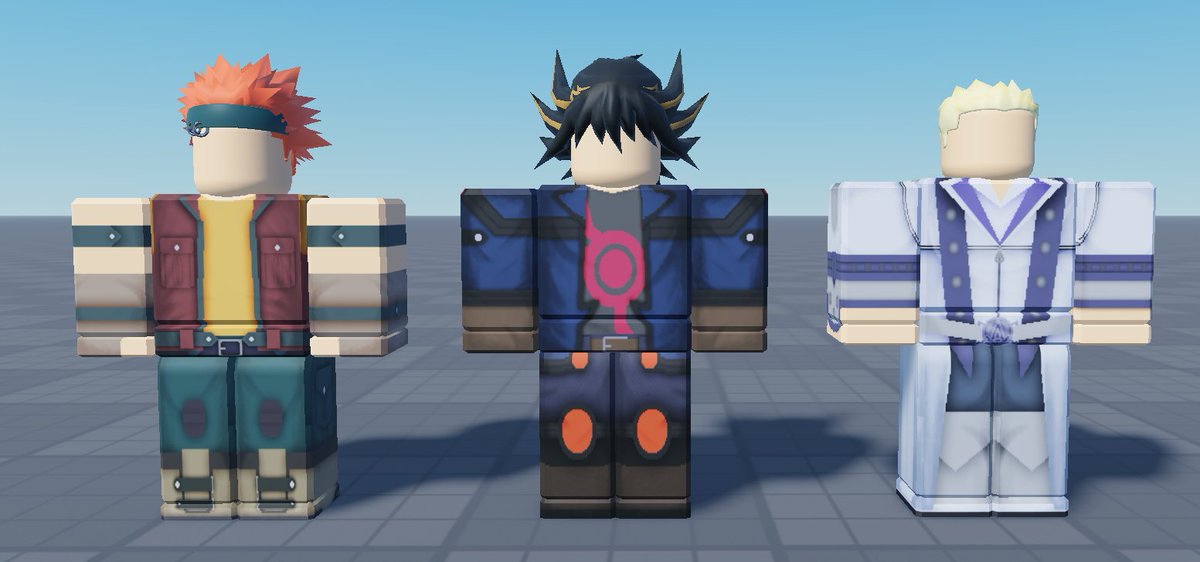 Fool__Moon's tweet image. After a long month of work, I've finally finished making Team 5Ds' clothing!

You can find the clothing in my group here!
roblox.com/groups/1622811…

#yugioh #YGO #robloxclothing #roblox