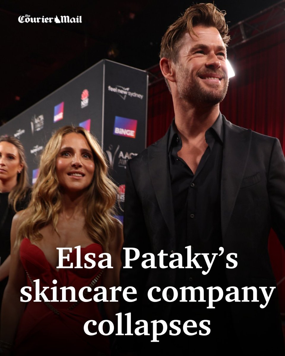 Purely Byron, the skincare firm co-founded by Elsa Pataky and part owned by her husband Chris Hemsworth, has been placed in administration couriermail.com.au/business/purel…
