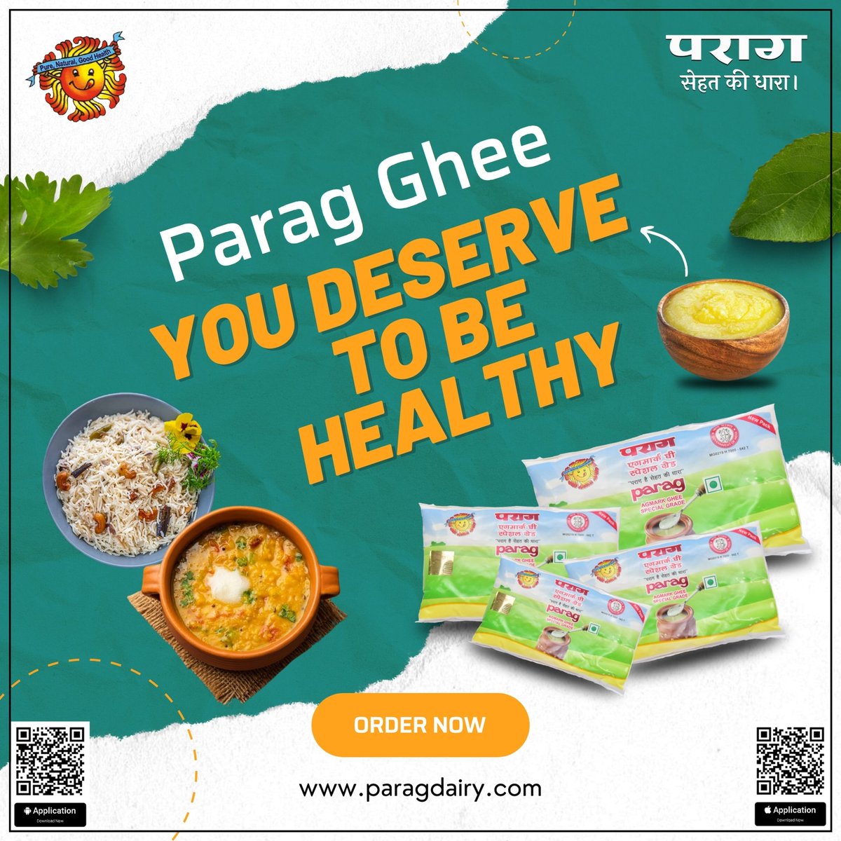 paragmilkup's tweet photo. You Deserves to be Healthy.💪
#paragghee
#paragmilkup
#paragmilkfoods
#paraghealthyfoods
#milk
#ghee
#daalchawal
#foodie
#gheerice
#healthyfood
#health
#fitness
#goodfats
#tuesday https://t.co/0KWVLbeN7Q