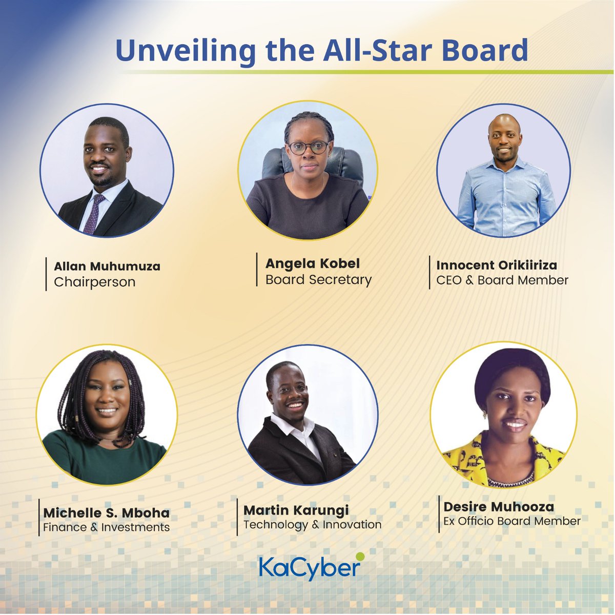 Excited to join KaCyber's new all-star board, committed to creating inclusive &amp; sustainable mobility solutions in Africa with diverse perspectives &amp; female representation 🌿🚲🚗🚌🚆⛴️✈️

Thrilled about this journey ahead! 🤩🎉

#InclusionAndDiversity