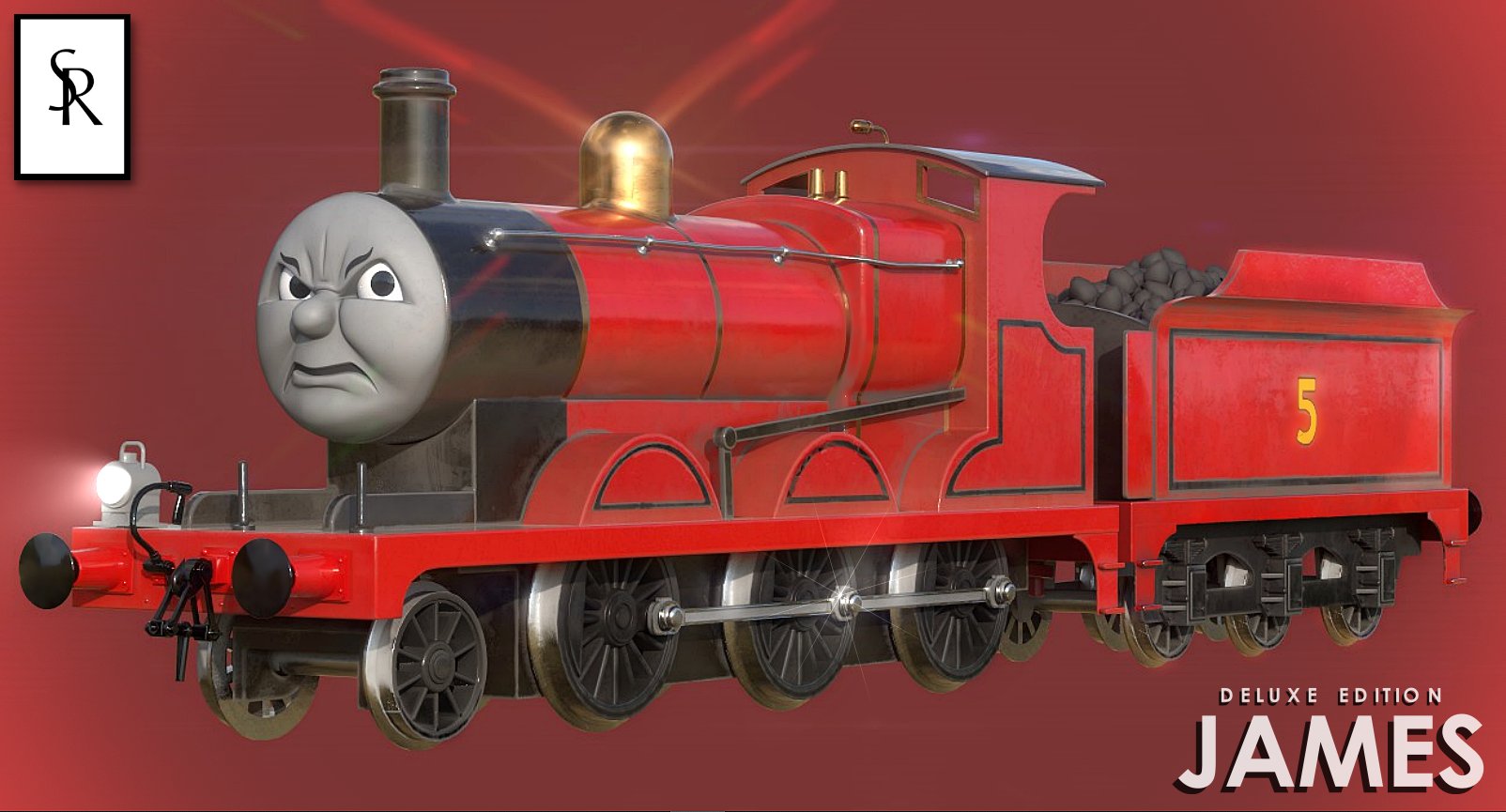 Steam Workshop::James the Red Engine (The Railway Series Version)