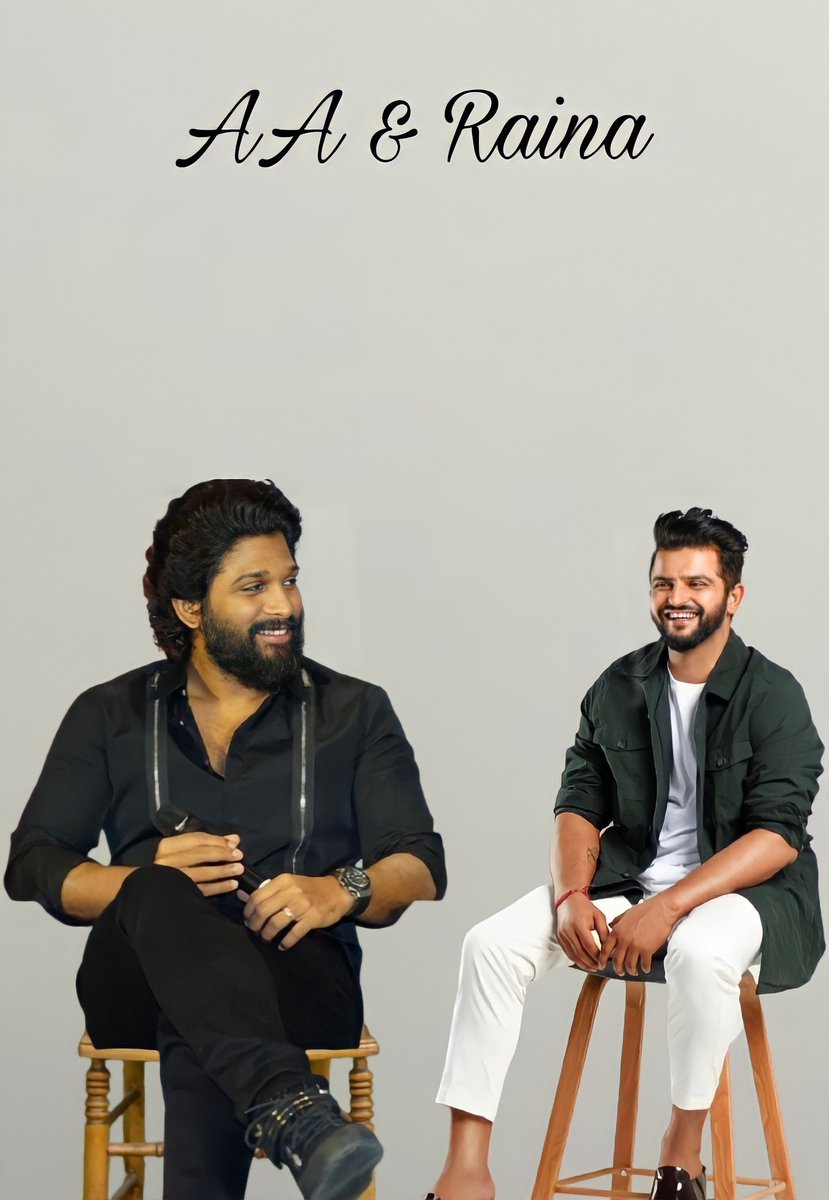 Our idols @ImRaina
@alluarjun Wished #RRR Team ❤

Congrats @RRRMovie Team ❤

#RRRForOscars #RRRMoive