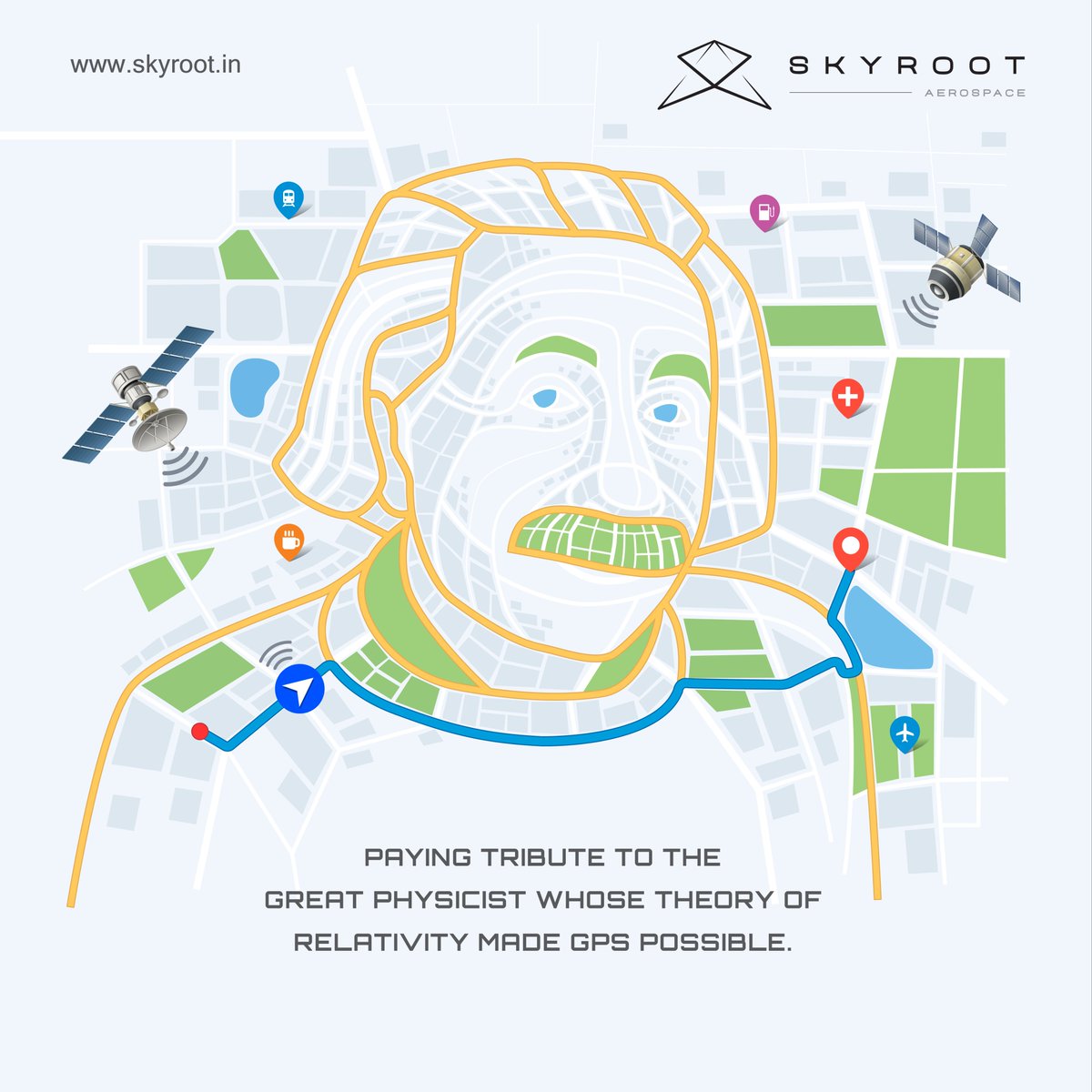 SkyrootA's tweet image. Remembering the great theoretical physicist, Albert Einstein on his birth anniversary, whose several contributions have helped revolutionize our understanding of space, time, gravity and the universe.
#OpeningSpaceForAll #Space