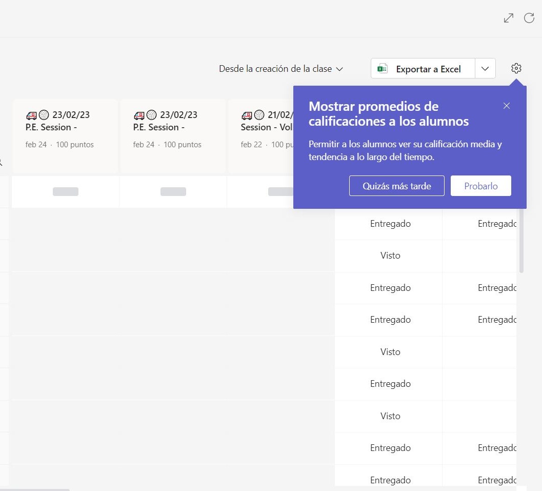 gadeiaconsult's tweet photo. ¿Sabías que ya puedes configurar tus equipos de #MicrosoftTeams para que el alumnado pueda ver su promedio de calificaciones?

👩🏼‍🎓🗒️💯

#claustrovirtual #MicrosoftEDU #edtech https://t.co/rTQ5nUS8ZM