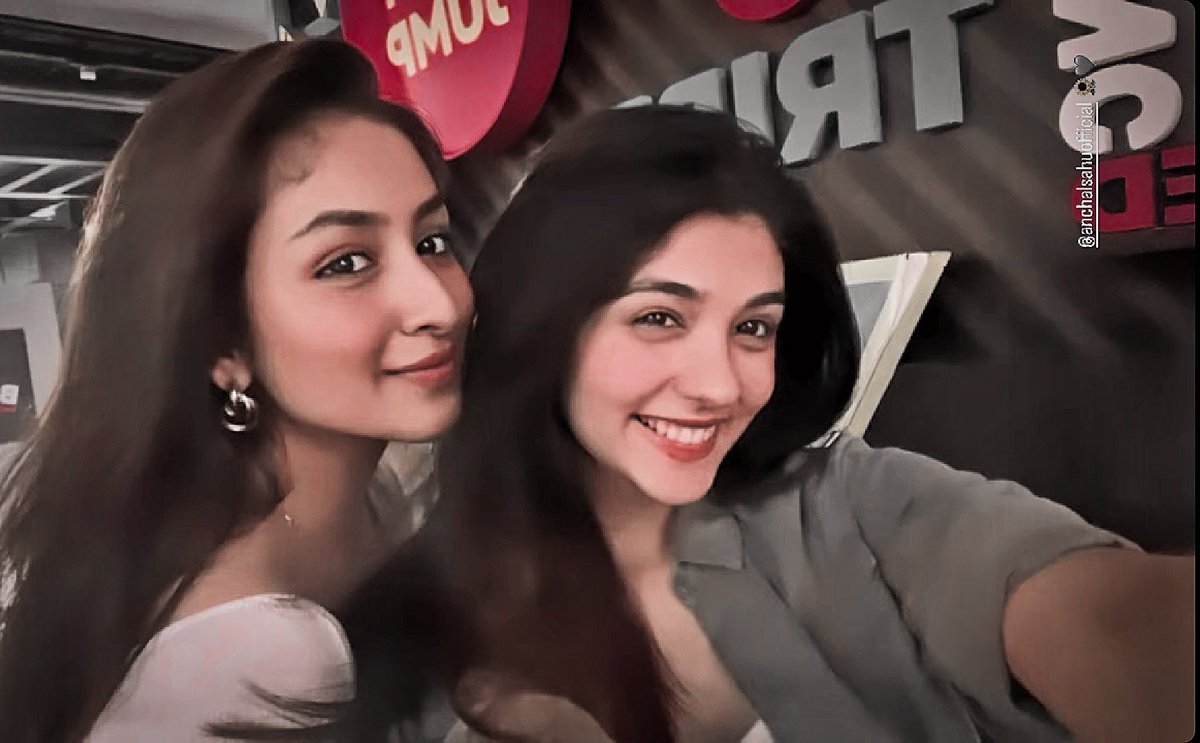 benimlemisinn's tweet photo. my #vashdha heart is so full. missing shagun here..😞🤌🏻 
these two cutiesssss 🤍😚
#pranalirathod #anchalsahu <3 https://t.co/nweyir0rw7