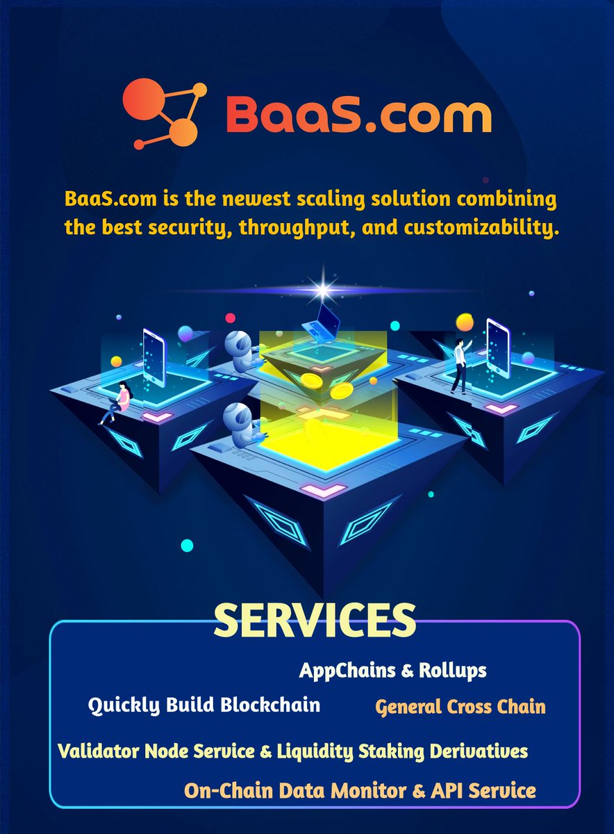BaaS_com_'s tweet photo. Welcoming #BaaS - building the best #Web3 infrastructure and protocols for your business🚀

To officially celebrate our launch, join our #Gleam Competition and win $USDT prizes 💰 Link in the comment section ⬇️ https://t.co/u3zKp4tOJy