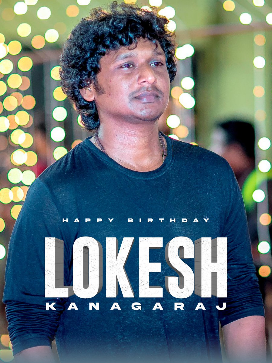 Har5hith1's tweet photo. Happy Birthday Gurunaadha
@Dir_Lokesh Anna 🤜🤛

The man behind excellence and the creative mind which delivers the masterpieces on the screen...
Hoping more badasss projects from you.. ❤️

#Leo #lokeshkangaraj 
#lokeshkanagarajbirthday https://t.co/d14ges4hu2