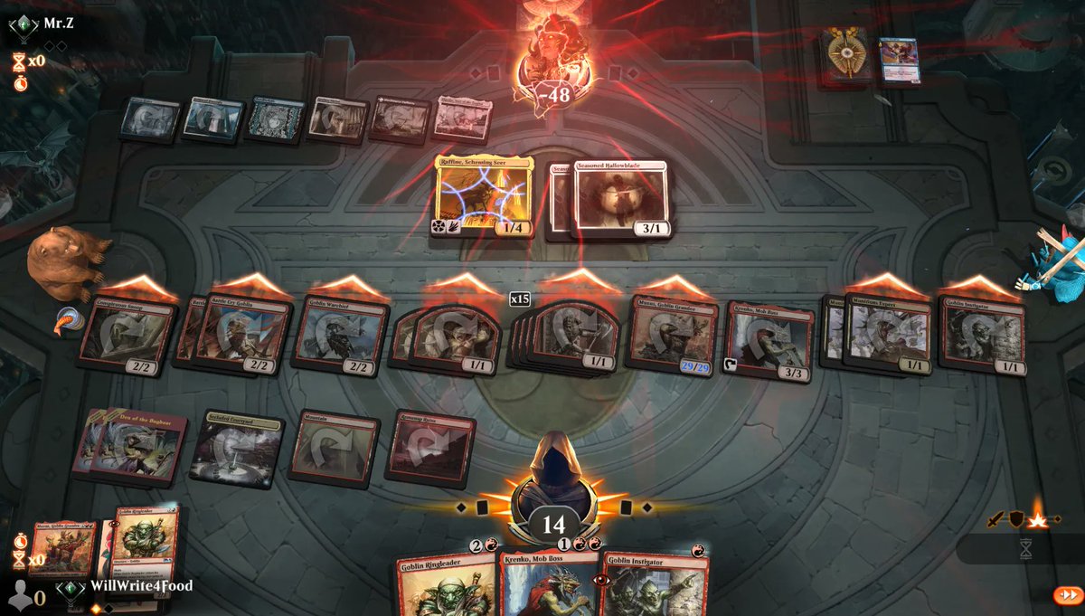 Just goblins doing goblin things #MTG #MTGArena #TCG