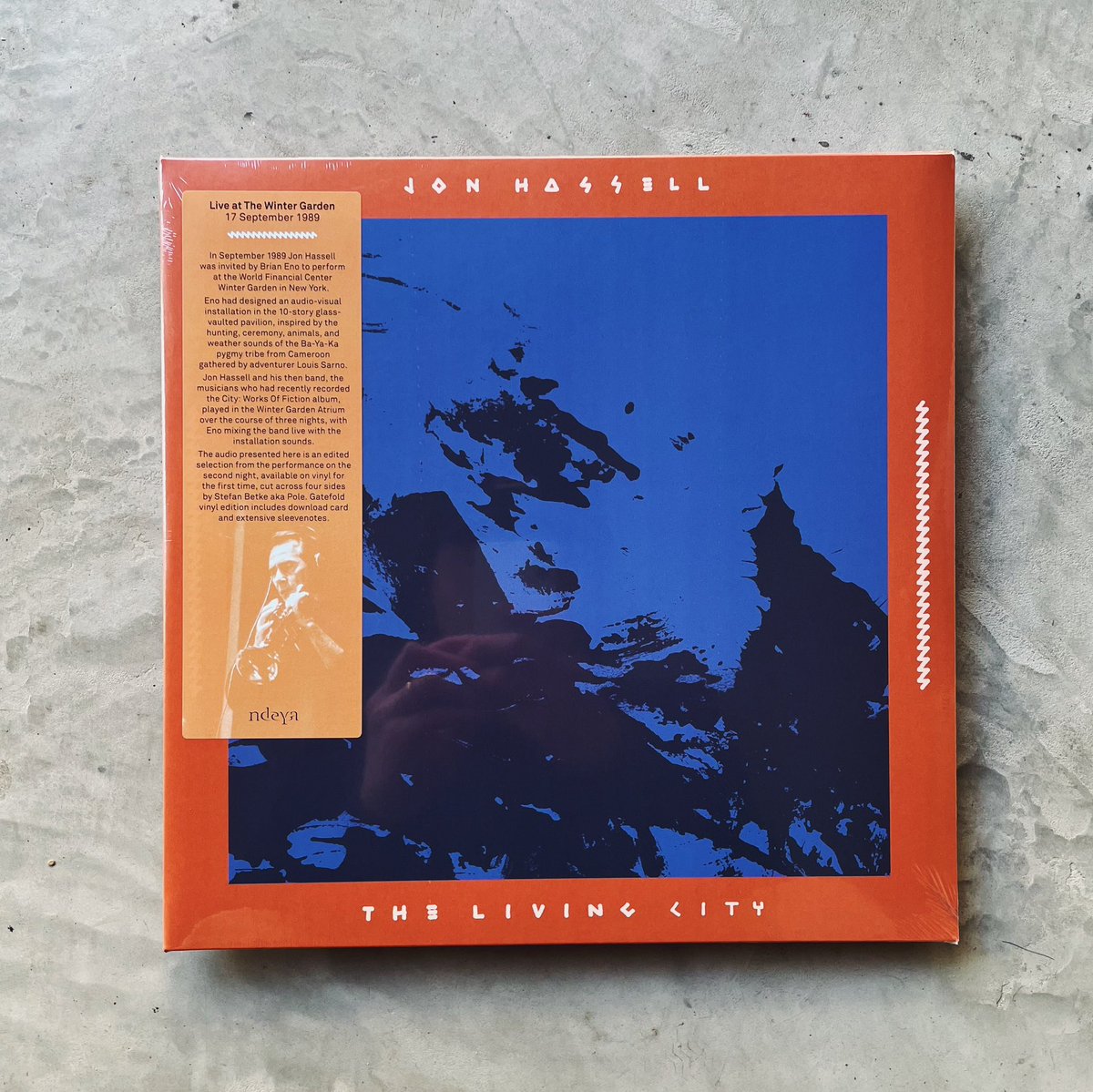 Jon Hassell – The Living City [Live at the Winter Garden 17 September 1989] [2LP] harunoame.com/product/jon-ha…