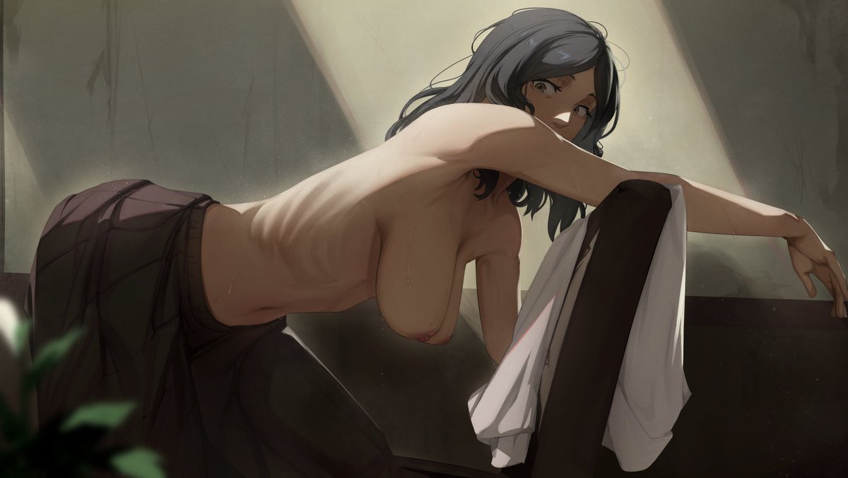 KasseusMaximus's tweet photo. Pieck getting ready for some sexy time. https://t.co/eXHJUDsfvY