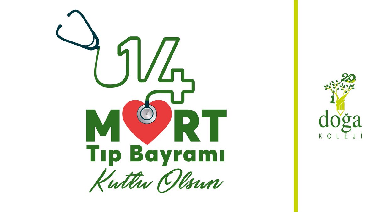 Hayatımızın her alanında yanımızda olan başta hekimlerimiz olmak üzere tüm sağlık çalışanlarının #14MartTıpBayramı kutlu olsun!