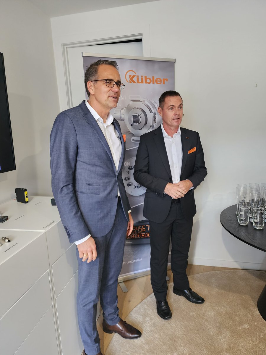 Great to meet Lothar Kubler and see Jason Bouyer at the launch of Kuebler Australia this afternoon