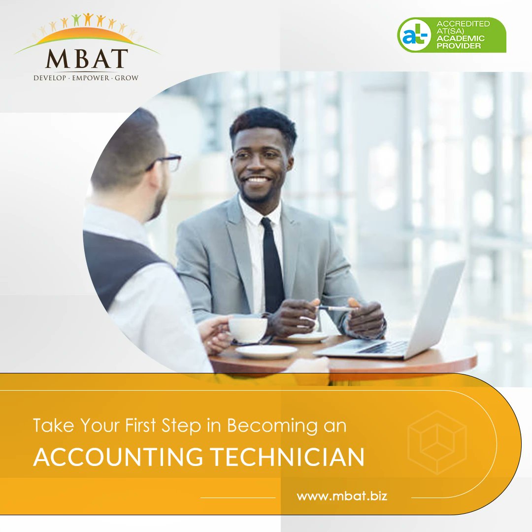 MBATLD's tweet photo. #NQFL3 Develop a solid foundation in accounting, #finance, and #business practice. No previous accounting knowledge needed! LEARN MORE https://t.co/5050Nxbsmt #ATSA #BasicPrinciples #Costs #MBAT #AccountingTechnician #SAICA #ATSA https://t.co/Oy1AqxKPdZ