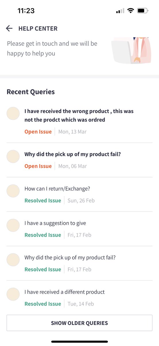 KunalJoshi27's tweet photo. Absolutely pathetic experience with @myntra. Deliver wrong product and make the customer call @MyntraSupport numerous times. Close complaints without resolving customer issue (over a month now) and make them regret. Worst customer service and 0 empathy, shame on you @myntra https://t.co/HHgHmGNR23